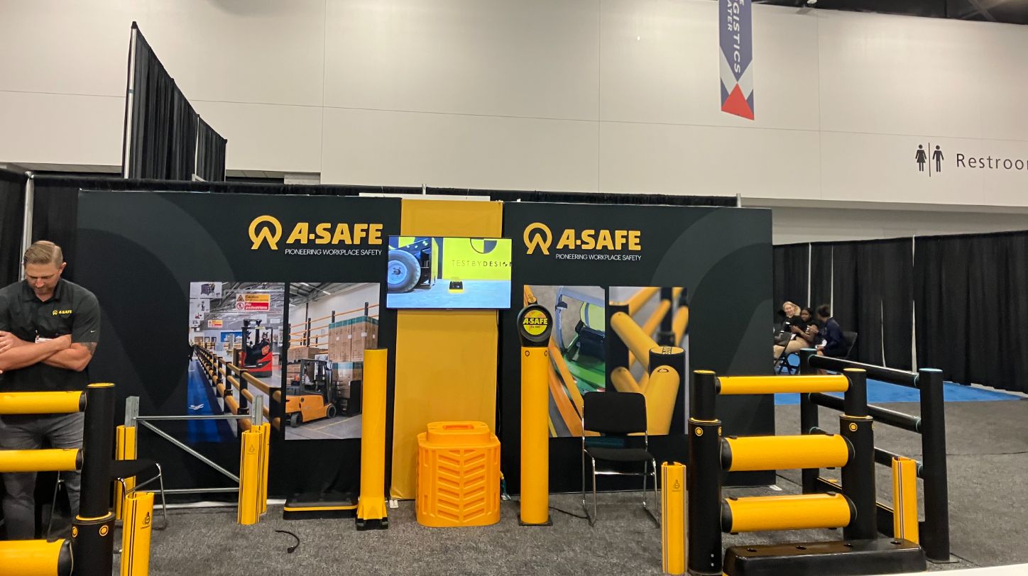 Live from IntraLogisteX USA: A-SAFE displays latest safety solutions