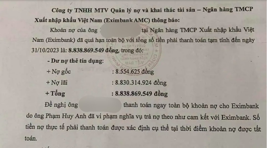 Mở thẻ tín dụng xài xong