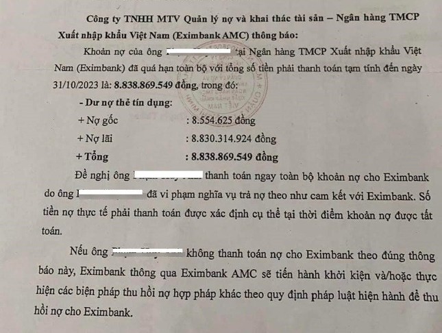 Vụ nợ 8,5 triệu vọt lên 8,8 tỷ đồng: Ngân hàng Nhà nước nói gì?- Ảnh 1.