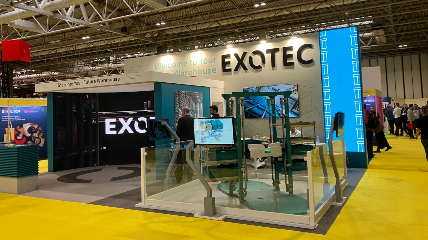 Exotec gives visitors a look into retail warehousing at IntraLogisteX 2024