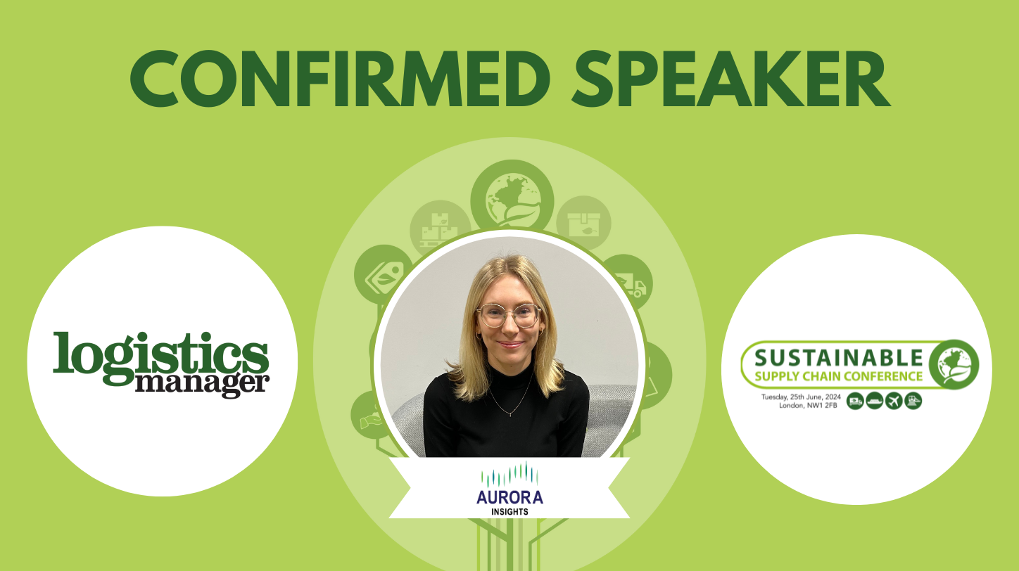 Aurora Insights’ Shannon Minehan to speak at Logistics Manager’s Sustainable Supply Chain Conference