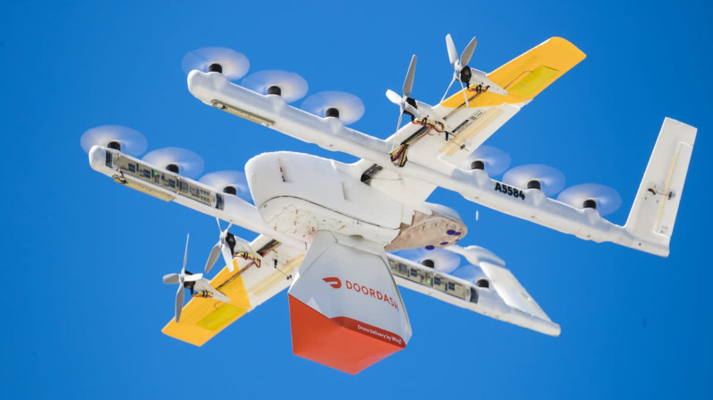 DoorDash and Wing launch Wendy’s drone delivery pilot in the US