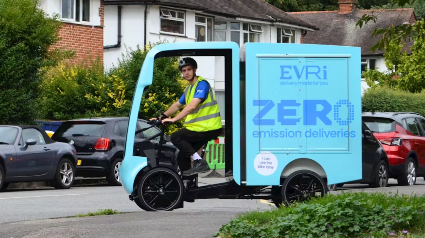 Evri to invest £19m in sustainable deliveries and create ‘UK’s largest’ cargo bike fleet