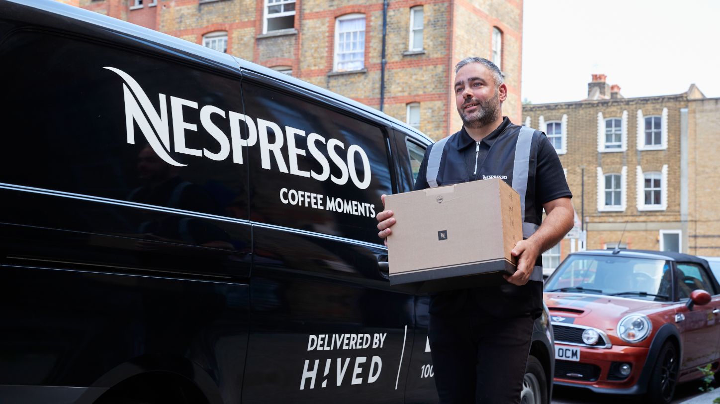 HIVED partners with Nespresso for all-electric deliveries