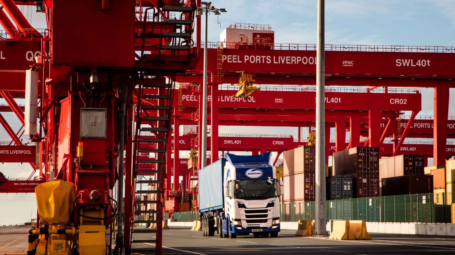 Maritime Transport opens new container storage site at the Port of Liverpool