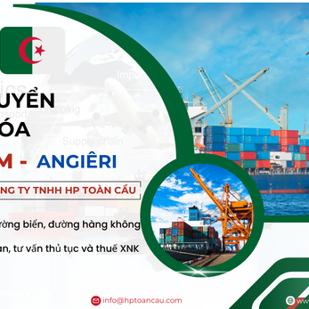 Vận chuyển hàng hóa Việt Nam – Angiêri