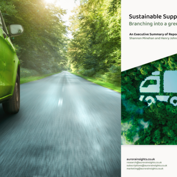 Aurora Insights’ sustainable supply chains report available now