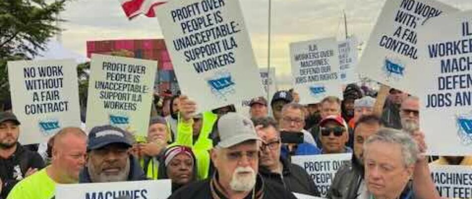 Biden urges USMX to ‘present a fair offer’ in port workers dispute as strikes begin