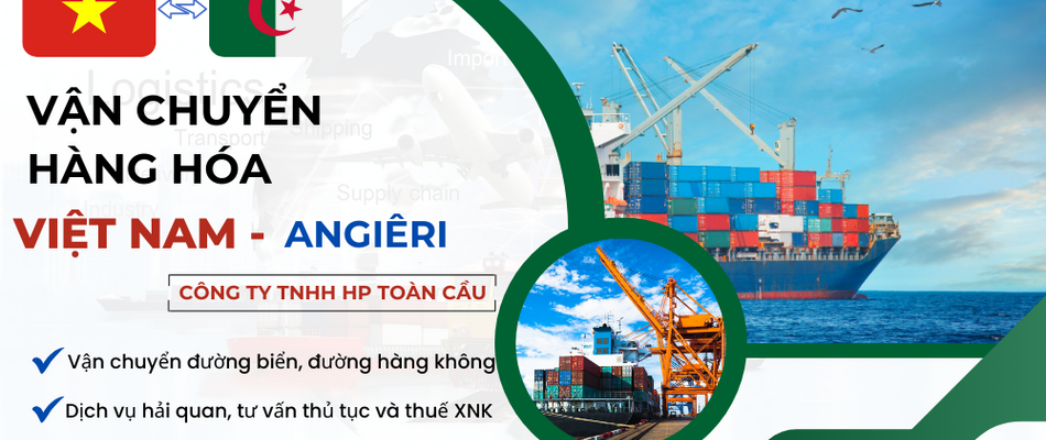 Vận chuyển hàng hóa Việt Nam – Angiêri