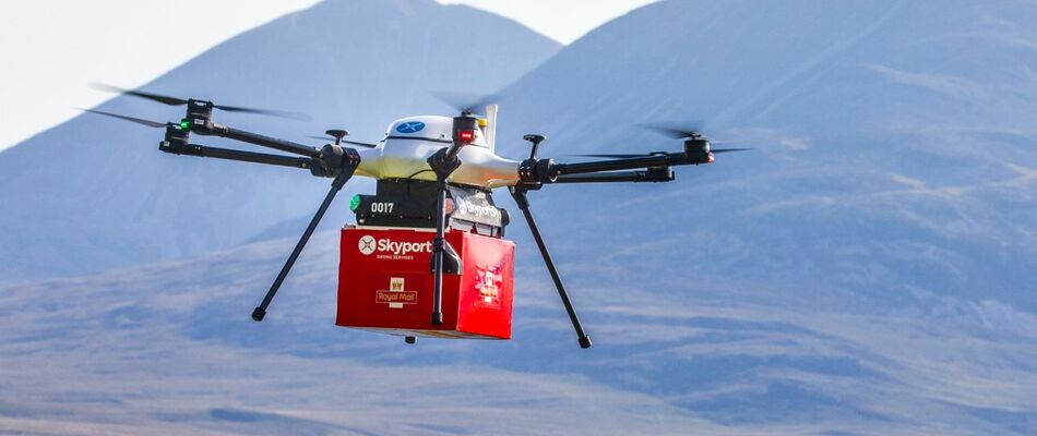 Royal Mail launches drone delivery trial in Scotland’s remote islands