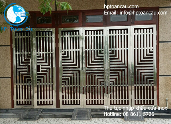 Thủ tục và thuế nhập khẩu cửa inox